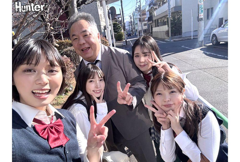 HNTRZ-019 The First Time In My Life I Was Popular On A School Trip! I'm A Virgin For Years, But I Was Teased And Fucked By My Students All Day Long In A Harem Of Beautiful, Flat-chested Girls. Toa Kotone, Ichii Yuka, Monami Suzu, Makino Reina Screenshot 4