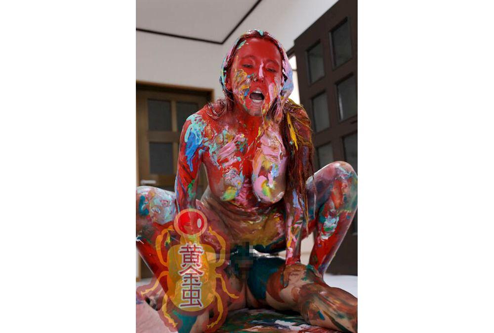 BGG-010 Paint Brainwashing: Yui Hatano Screenshot 6