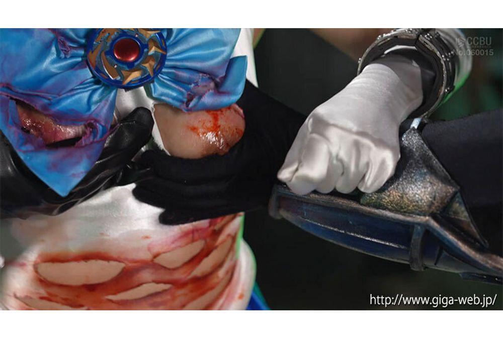 THZA-05 Super Heroine In Desperate Situation!! Vol.105 Beautiful Girl Love Warrior Sailor Aquas Honoka Ashina Screenshot 6