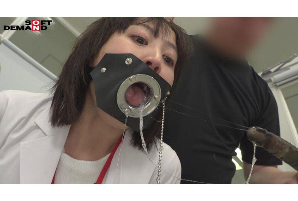 SDJS-326 "Why Does Deep Throat Juice Flow?" Five SOD Female Employees Research The Slimy, Sticky, And Climaxing Throat Juices Caused By Deep Throat Stimulation. SOD Sex Science Lab Report 20 Screenshot 9