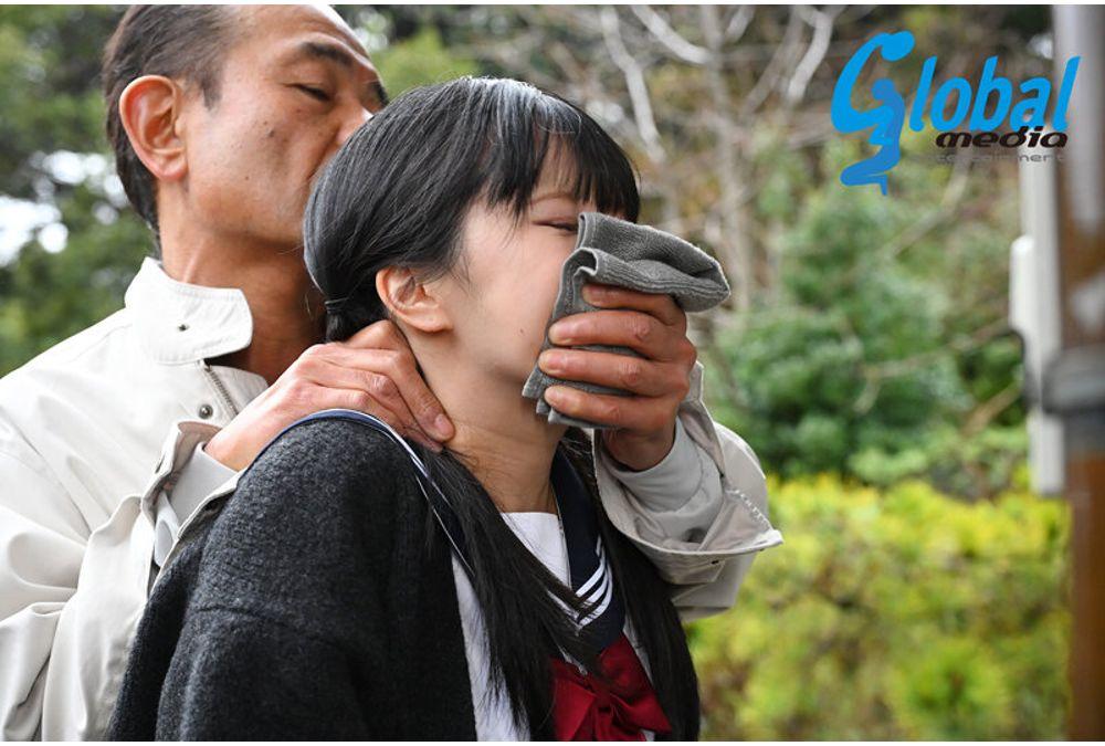 GAJK-038 A Schoolgirl Is Tied Up And Trained In A Storehouse. The Kind Old Man Next Door Is A Perverted Psychopath Criminal!! An Innocent Girl, Shiori Mamiya, Is Kidnapped, Imprisoned, Tied Up, And Raped. Screenshot 4