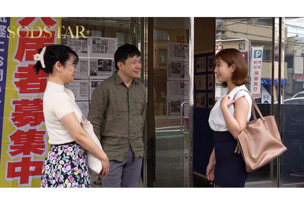 START-639 Sakura Mana, A Real Estate Agent Who Returned To Work After An 8-year Hiatus, Seduces The Boyfriend Of A Couple Who Came To View A Property To Live Together, And Has Unprotected Sex With Him, Ejaculating Inside Him. Screenshot 10