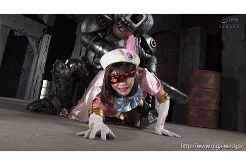 SPSC-39 Beautiful Masked Girl Aurora VS. Super-sexed Monster Mecha Zetsuringer Complete Defeat! Tainted Holy Maiden Akari Minase Screenshot