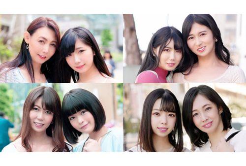 GHZ-036 Mother And Daughter In Full Bloom! Which Would You Choose, A Mature Mother Or A Young Daughter? Hmm, If Possible, I'd Like A Oyakodon! 4 Hours BEST Vol.8 Screenshot 8