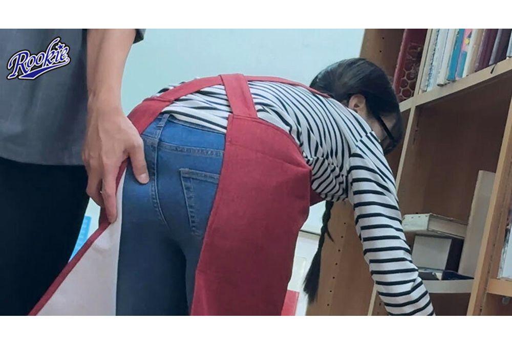 RKI-743 A Plain-looking Girl With Glasses Who Works At The Library Gets Molested And Raped In The Library! She Goes Crazy And Becomes A Complete Sex Slave - Honoka Saito Screenshot 6