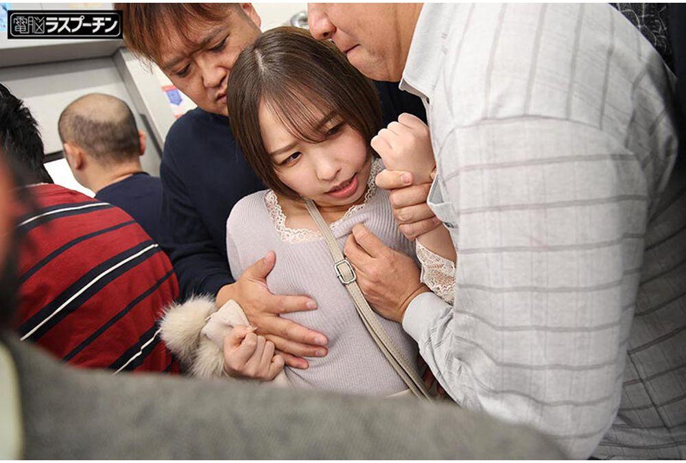 DRPT-113 5. Riho Shishido, A Busty Beauty Who, While Hanging From A Strap On A Crowded Train, Had Both Of Her Nipples Stimulated Simultaneously, Resulting In Her Unfortunate Arousal. Screenshot 11