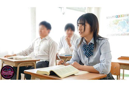 FUNK-045 My Student, A Devilish J-type Student Who I Must Never Touch, Whispers And Talks Dirty To Me In A Revealing Situation, And Plays With Me Until I Squirt. Mitsuki Nagisa Screenshot 9