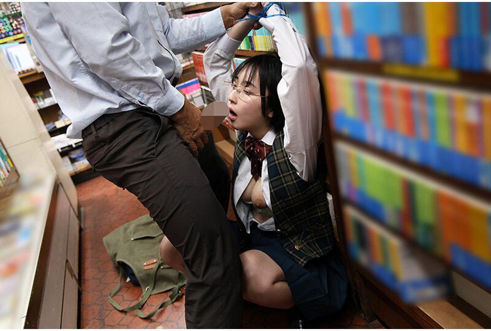 PIYO-233 The Pregnant Bookstore ~The Timid, Bespectacled Girls Browsing In This Run-down Bookstore Are Irresistibly Impregnated~ Screenshot 12