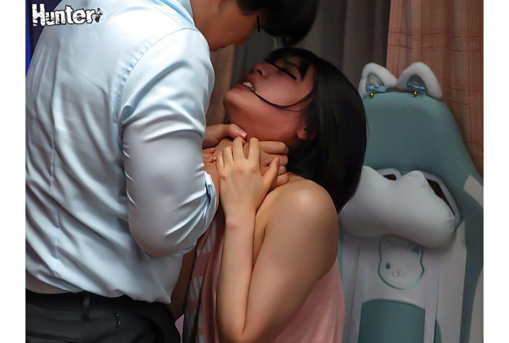 HUBLK-057 A Reclusive, NEET Daughter Becomes Rebellious And Her Single Mother Can No Longer Cope, So She Hires A Man To Help Her With Rape Rehabilitation. Screenshot 7