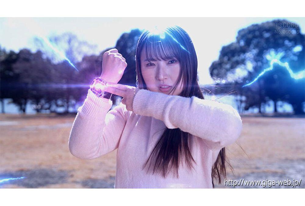 SPSD-61 Aim For The Weak Pink Sentai! Choden Sentai Gaiaman Pink Gaia Screenshot 9