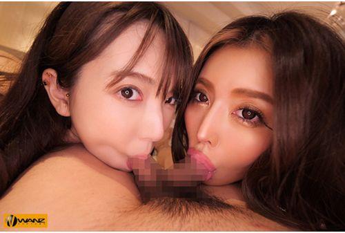 WAAA-101 Two Gals Are Love Ho Boyfriend Swap Sexually Competing The Juice Squeezing Harlem Slut 3P REMI Hatano Yui Screenshot
