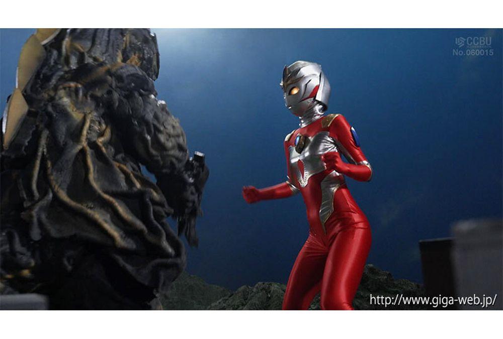 GRET-49 Futanari Giant Heroine Defeated Ejaculation Hyper Idea VS Hyper Mommy Screenshot 11
