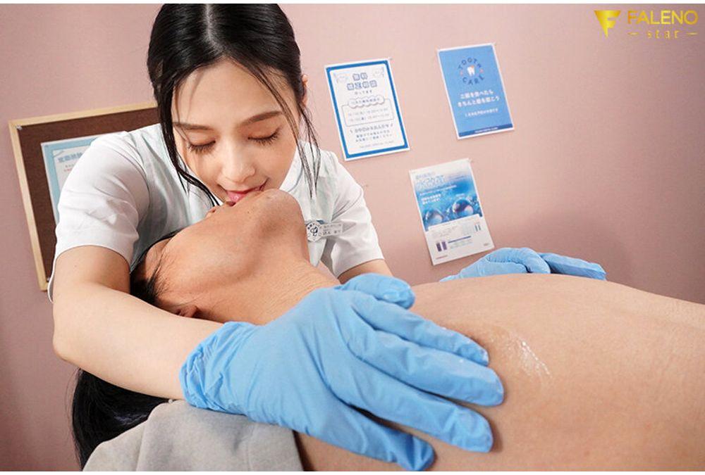 FNS-066 Dental Hygienist Nene Is Actually A Tongue-kissing Fiend, Licking And Eating Her Patients' Mouths! Screenshot 5