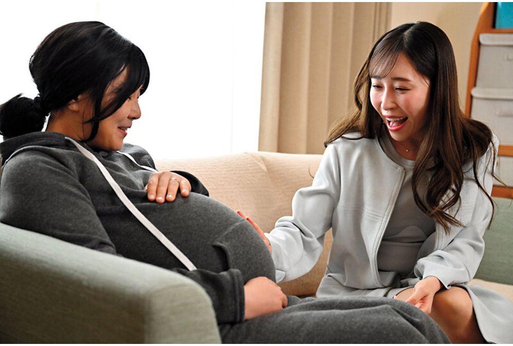 HZGD-312 My Sister-in-law Seduced Me While My Wife Was Pregnant - We Had Sex For A Few Months Until The Baby Was Born... And Then My Sister Got Pregnant Too - Yuri Kudo Screenshot 10