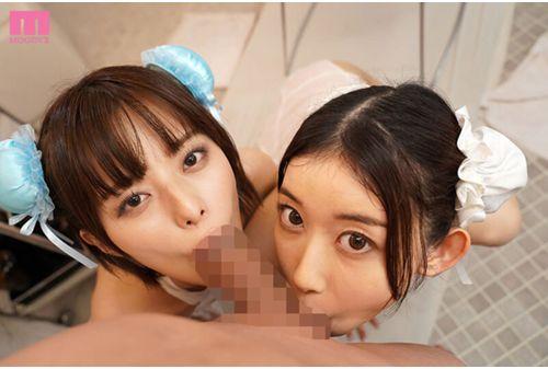 MIAB-308 Panting In The Right Ear, Panting In The Left Ear. Asian Beauty Salon That Will Make Your Brain Melt With Pleasure With Double Dirty Whispering. Continuous Sperm Ejaculation And Ecstasy Course. Luna Tsukino, Sumire Kurokawa. Screenshot