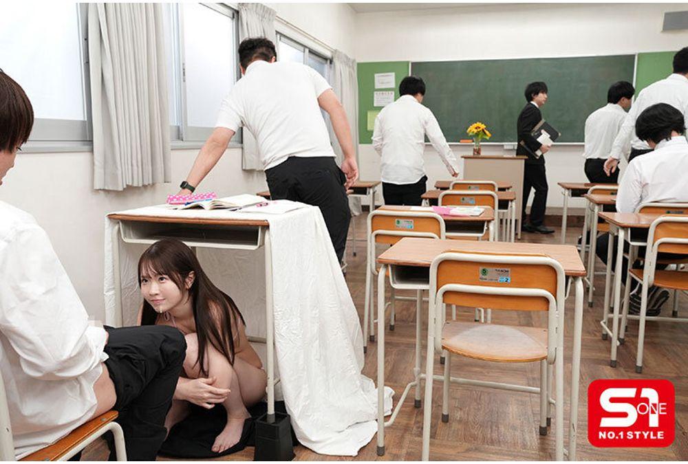 SNOS-403 I'm A Classmate Of A Teenage Girl Whose Sexual Hormones Are Gushing Out, And Who Even Masturbates Secretly During Class. Screenshot 9