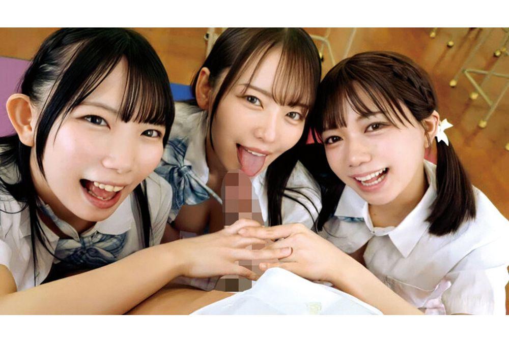 MKMP-755 ~St. Paipanne Academy~ A Dream Harem Of Beautiful Girls With Smooth, Hairless Vaginas Who Captivate Me. Yuna Hinata, Meisa Nishimoto, Hinano Minami Screenshot 10