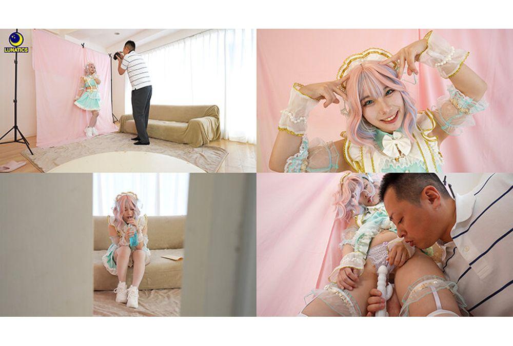 LULU-392 A Cute Cosplayer With A Big Ass Who Is Doing Off-camera Sex Business Is Given An Aphrodisiac And Turned Into A Sex Slave Who Cums Instantly And Makes A Face With A Fixed Vibrator During A Photo Shoot. Hinako Matsui Screenshot 6
