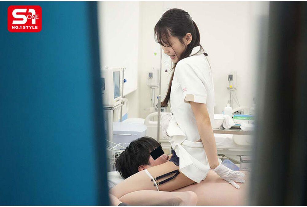 SNOS-267 Active Nurse Turned AV Actress Gets Exposed To A Patient! "If You Keep It A Secret, I'll Do Something Nice For You" - A Slutty Girl Gets Fucked And Filmed An AV In The Hospital To Keep Him Quiet - Sakura Mio Screenshot 7