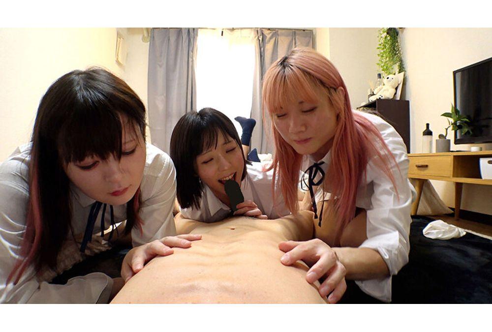 JMTY-077 Our Foursome Orgy Party With Three Transsexuals Until The Sperm Runs Out Screenshot 4