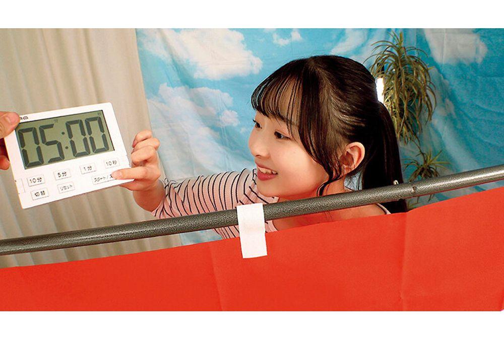 NGHJ-048 An Innocent Amateur Girl Takes On The Thrilling And Extreme Bikini Changing Challenge, But When The Time Runs Out, She's Fucked Raw And With A Huge Cock! Even After Cumming, The Huge Cock Keeps Pounding Her Until She Reaches Multiple Orgasms And Cums Inside Her! Screenshot 14