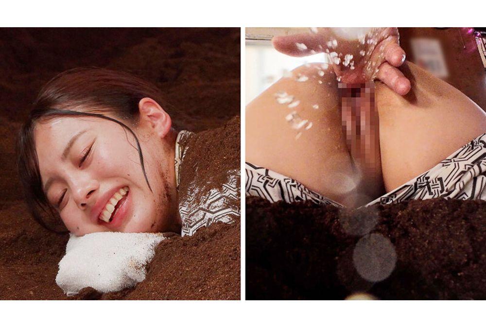 SGKI-059 Beautiful CA (Married) Only: Buried In A Sand Bath And Unable To Move, Aphrodisiac NTR Restraint Massage: Unable To See The Side, Even Though Her Husband Is Next To Her, The Woman's "Silent Screams" Continue To Climax Over And Over Without Stopping Screenshot 6