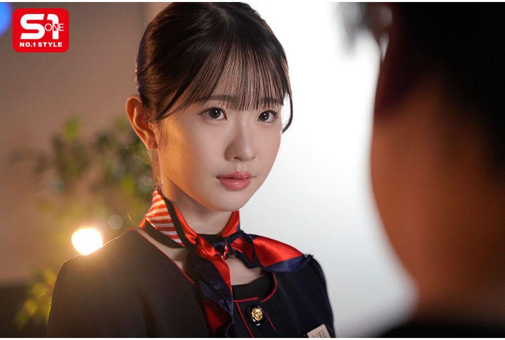 SONE-770 A Slender New Flight Attendant Is Raped By A Huge Customer, Her Heart Breaks, And She Becomes A Meat Masturbator... Her Pussy Gets Used To The Extra-thick Penis And She Cums Like Crazy. Saki Shirakami Screenshot 6