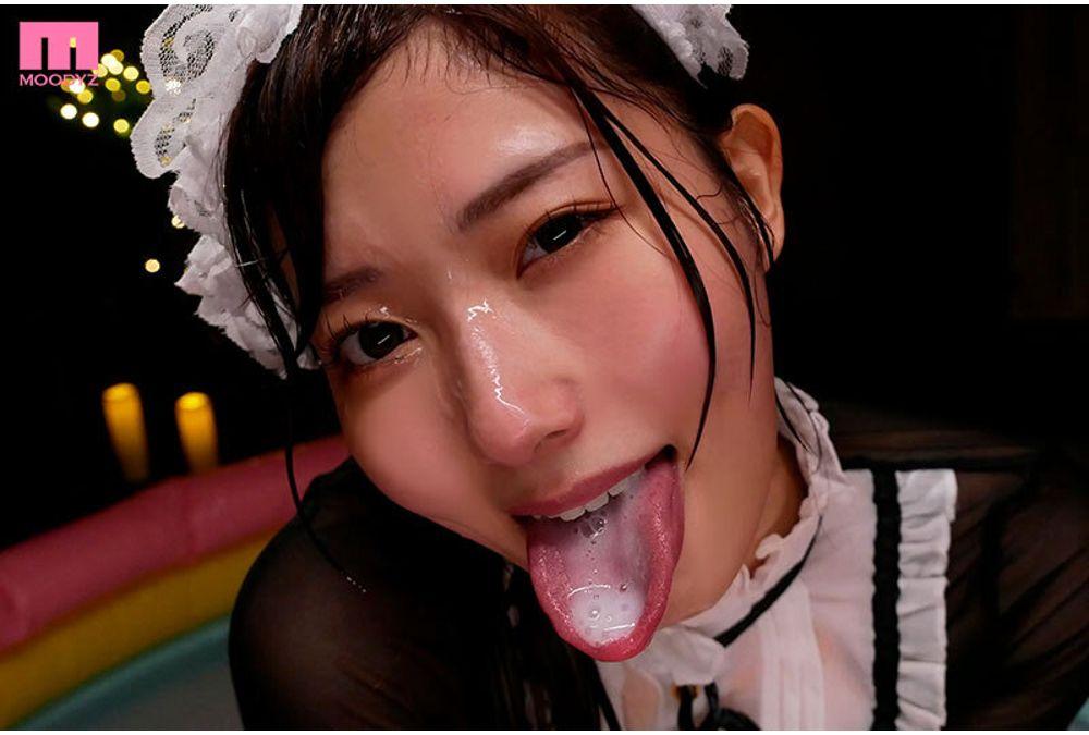 MIAB-667 Slippery, Wet, Gooey, Sticky, Sloshing, Dripping, Soaked, Messy. Slut And Man's Bodily Fluids. Covered In Sweat, Saliva, Cum, And Holy Water, She Gets Fucked! Aizawa Miyu Screenshot 4