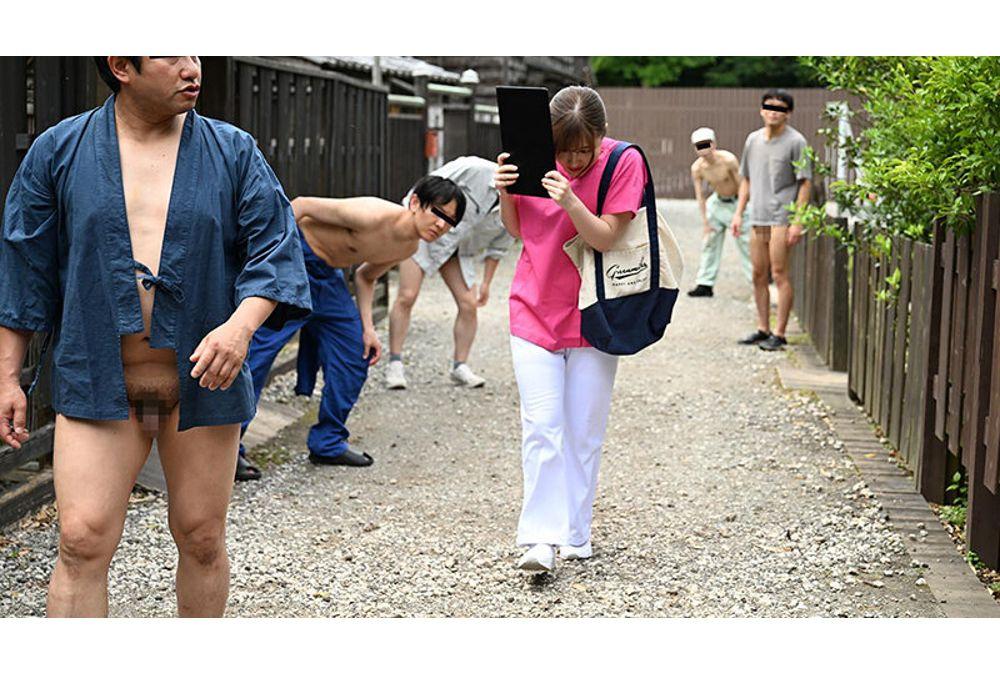 FTHTD-143 "I'll Treat All The Villagers!" Mikan Kozuru, A Nurse From A Depopulated Village With An Overabundance Of Men, Is Dispatched To Provide Medical Care To All The Villagers. Screenshot 7