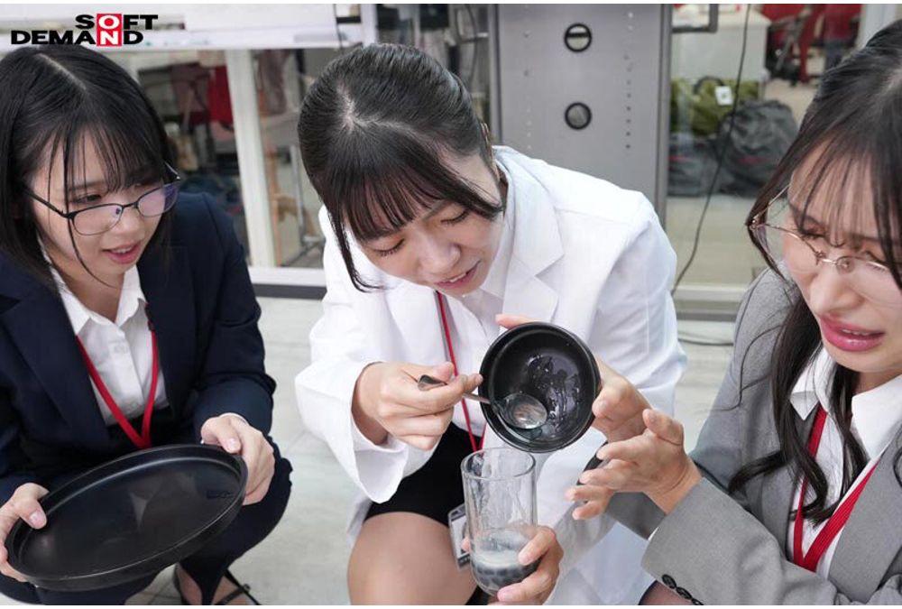 SDJS-359 "What Food Pairs Best With Semen?" Three Female SOD Employees Seriously Tested The Question. 46 Servings Of Rich, Authentic Sperm To Fill Your Stomach. Chew, Savor, And Swallow! Semen Marriage Experiment With Semen. SOD Sex Science Lab Report 23 Screenshot 8