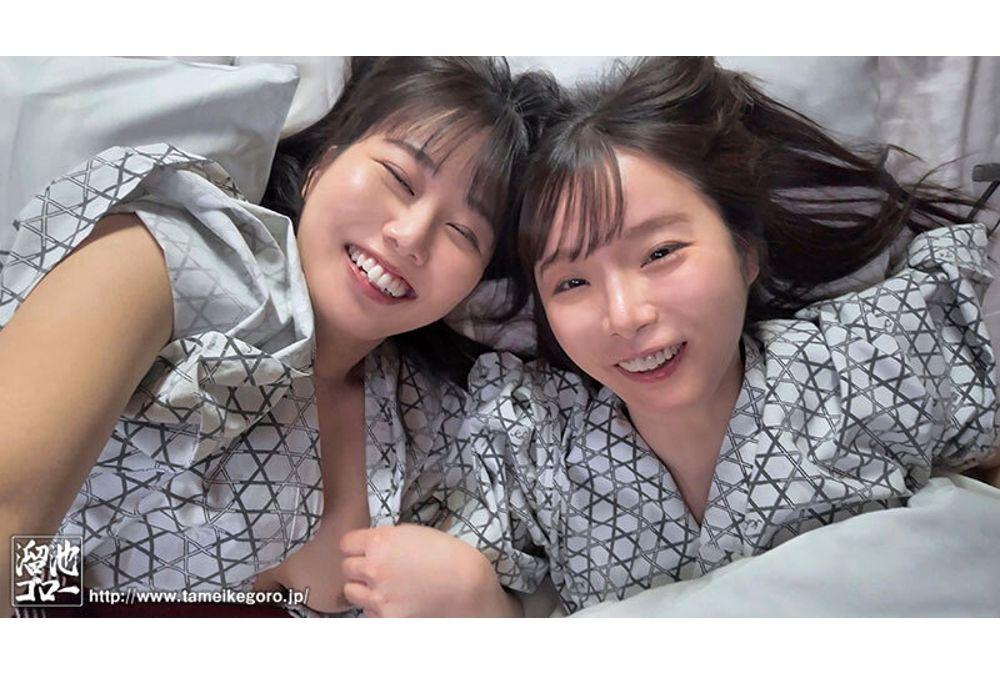 MFYD-056 Double Lesbian Ban Released! Two Female Employees Of A Certain AV Company Use Their Paid Vacation Days One Day Before Quitting Their Jobs For A Lesbian Hot Spring Trip! Kasumi Matsumaru And Kaito Kitamura Screenshot 9