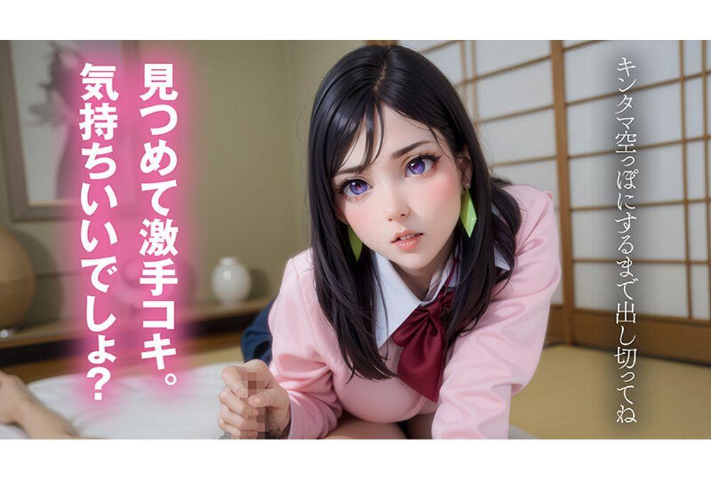 AIAV-050 [Ultimate Evolution] Completely Subjective! The Devilish Erodroid Hime Nijino Stares At You While Giving You Nonstop Lewd Torment [Full AI Beautiful Girl] Screenshot 11