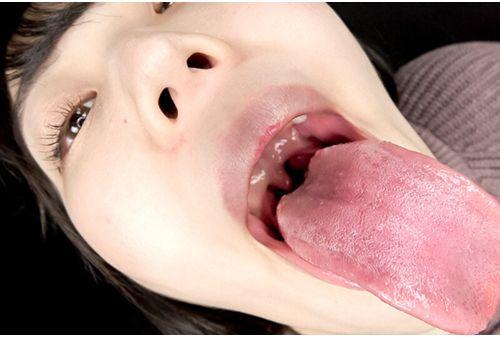 EVIS-573 Horny Slut's Tongue Saliva Handjob Screenshot 12