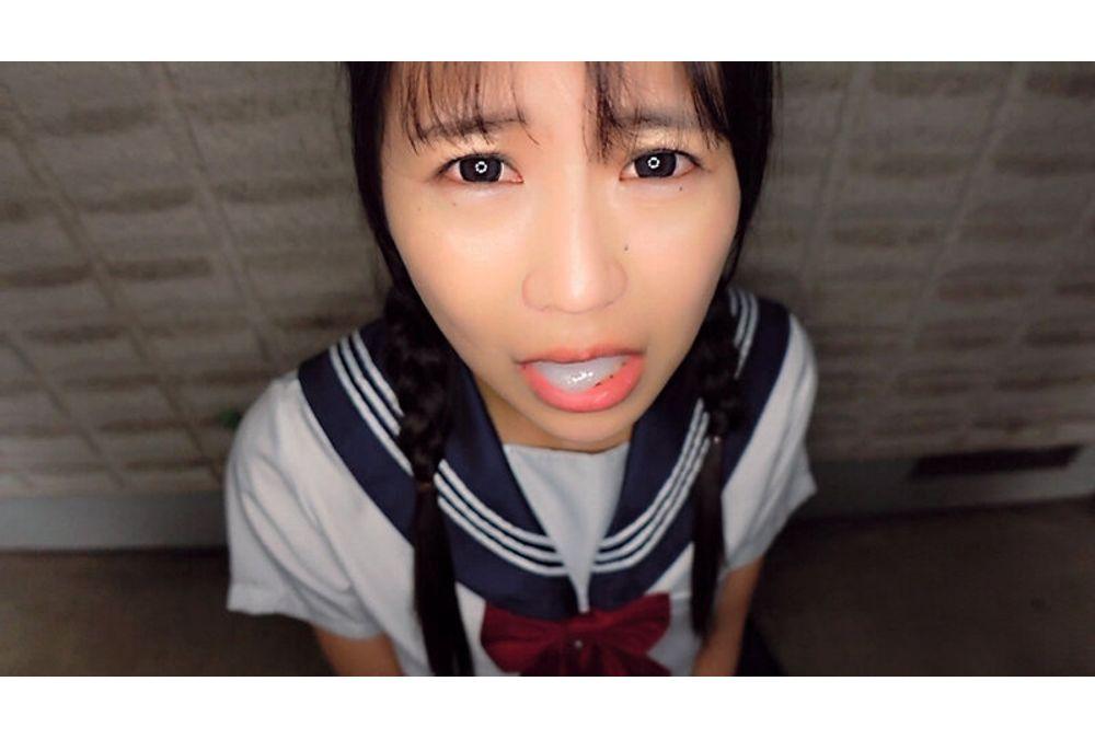 SUJI-288 The Girl I Happened To Talk To Was Cute... Following, Molesting, Kidnapping, Forced Semen Drinking, And Unconscious Rape. Braided, Small-breasted, Shaved, Teenage Ao-chan, 149cm Tall, Ishihara Ao Screenshot 13