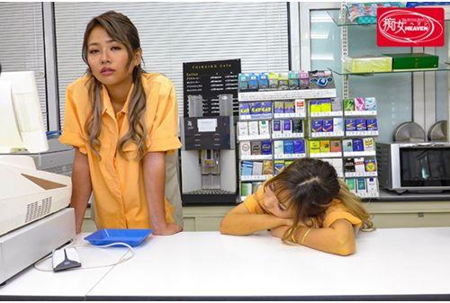 CJOD-266 Pies Kill Time Hospitality Until The Morning Of Slutty Gal Clerk Late-night Convenience Store Customer Was Bored Less! AIKA Kaho Imai Screenshot