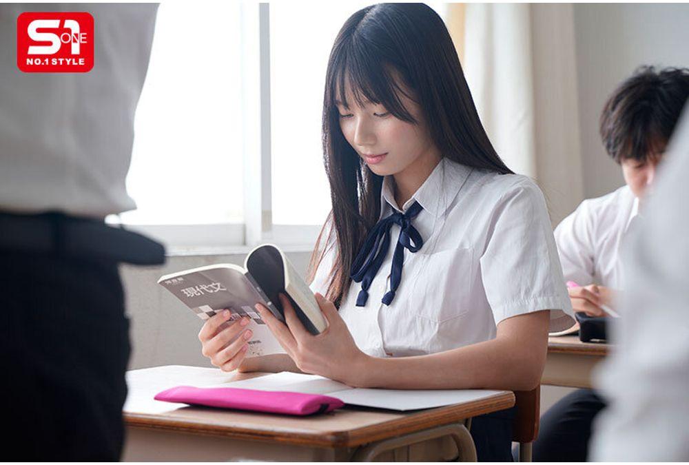 SNOS-156 If She's A Quiet And Docile Female Student, Wouldn't She Tell Anyone If Her Whole Body Was Licked? A Plain Library Committee Member Can't Resist Being Licked And Violated By Her Homeroom Teacher And Cums Over And Over Again. Moe Sakakibara Screenshot 7