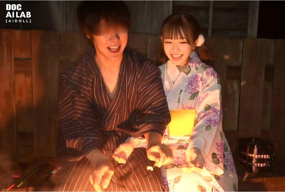 DAL-012 Fantasy Summer Festival Beautiful Girl AI MODEL AV DEBUT Screenshot 14