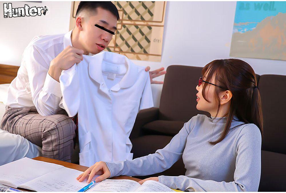 HUNTC-382 "Today Is Special, So I'll Wear It, So Study Hard." The Beautiful Tutor's Cosplay Is Super Sexy! To Motivate Me, Who Hates Studying, My Beautiful Tutor Gives Me Some Naughty Private Lessons In Cosplay! Screenshot 9