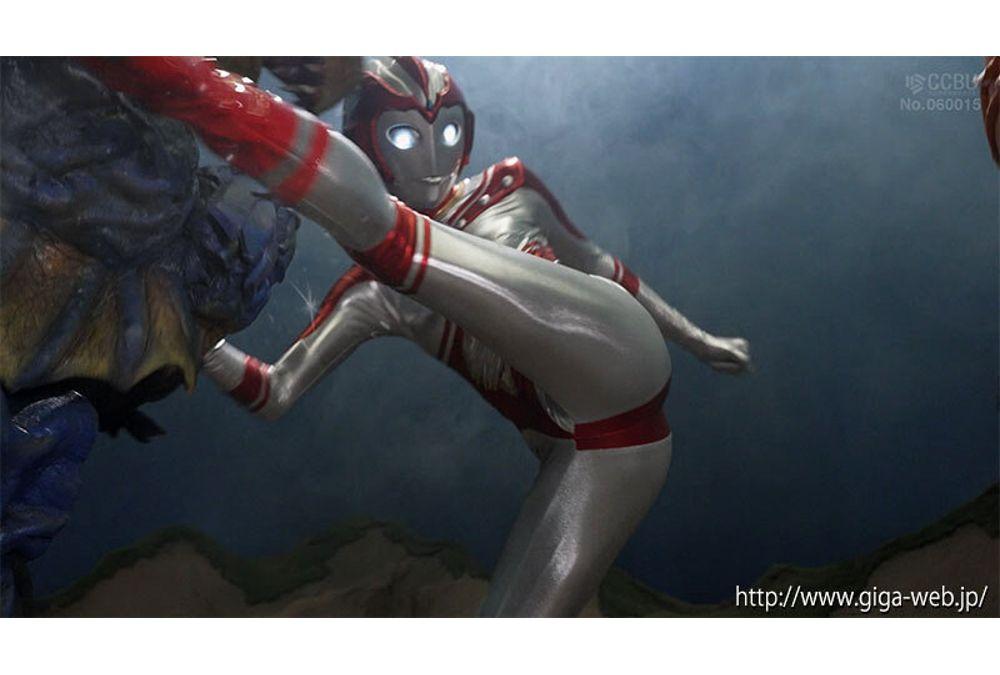 GRET-50 Giant Heroine Hyper Four Sisters Annihilation Plan: The Hipolyute Alien Appears!! Screenshot 12