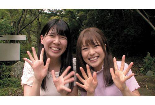 YRBK-007 BAN Prepared Extreme Outdoor Exposure Delivery Lesbian Couple Chiharu Miyazawa Hanai Shizuku Screenshot