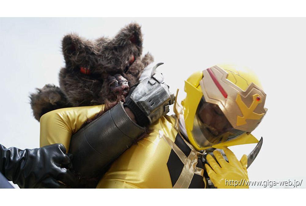 SPSF-55 Sentai Heroine Action Pinch ~ Fallen Star Sea Squadron Kaiser Five Kaiser Yellow [Action Pinch Arc] Moa Wakatsuki Screenshot 14