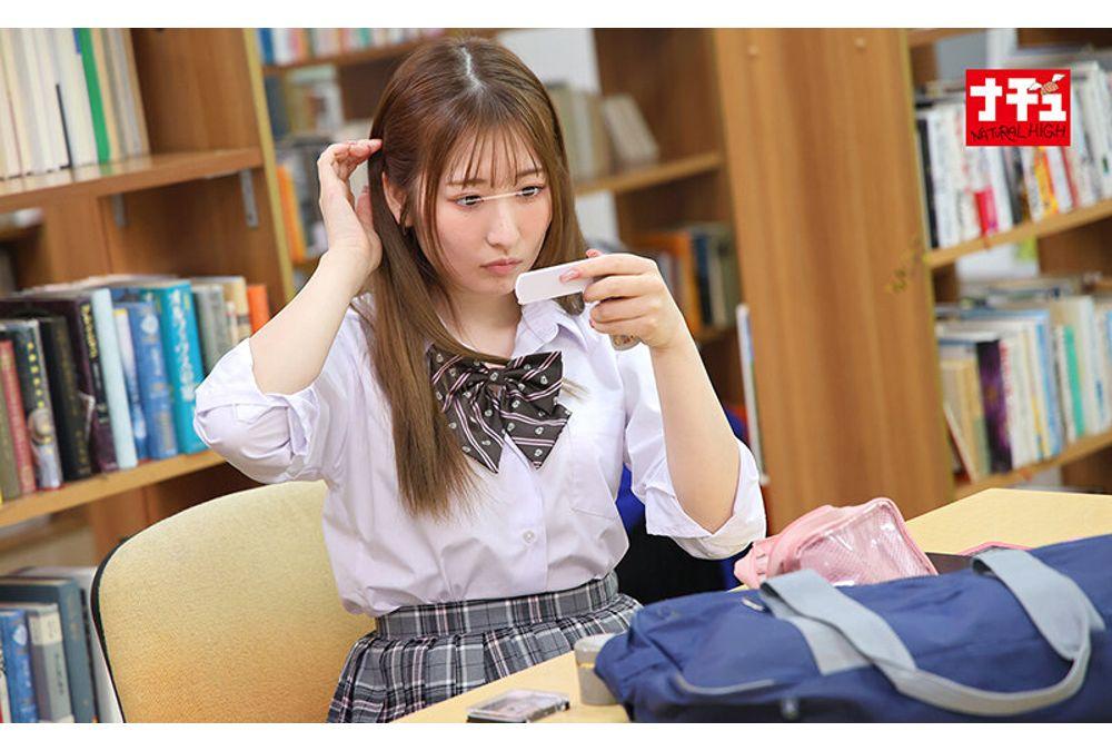 NHDTC-236 The Introverted Librarian Is A Love-hungry, Yuri-obsessed Monster Who Chases After A Kind Gal High School Girl Who Rejects Her, And Makes A Lesbian Confession While Rubbing Her Nipples. Screenshot 13