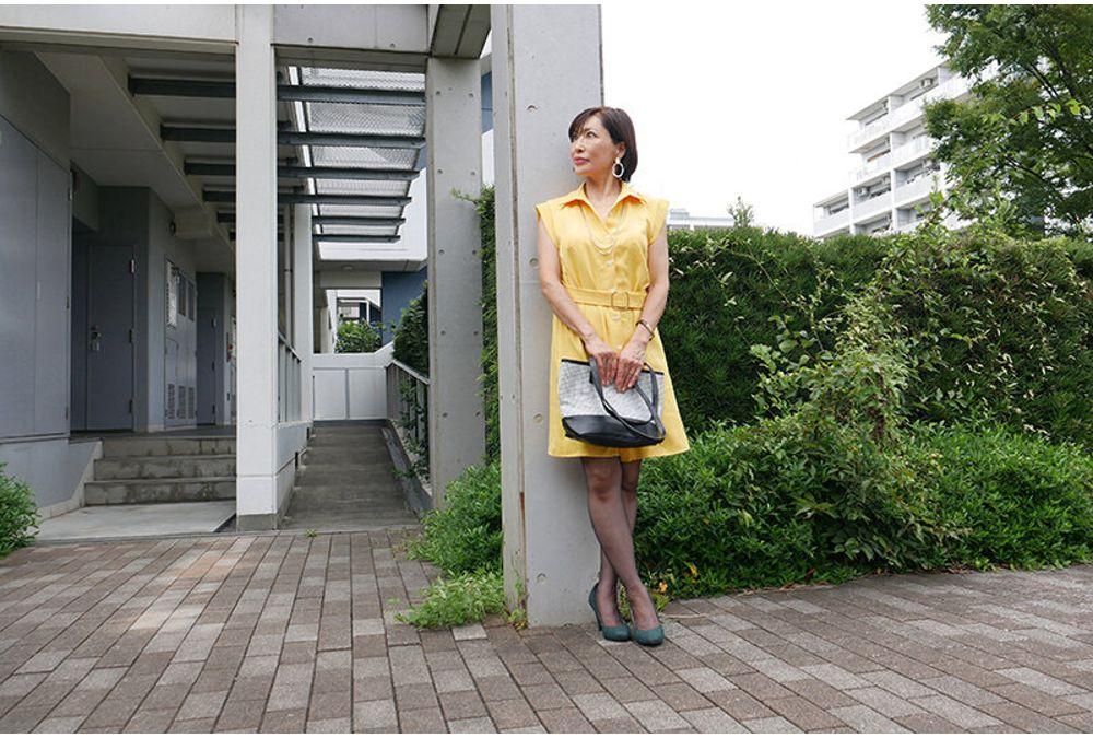 SYKH-178 "Streetwalking Wife" B-class MILF Kasumi 51 Years Old Screenshot 9