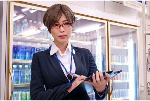 NGOD-153 Woman At Convenience Store Headquarters 7 Intellectual Beauty At Tokyo Headquarters And A Dull Middle-aged Part-time Job In The Region Mio Kimishima Screenshot