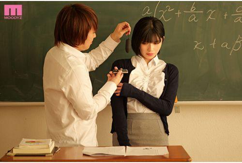 MIDA-242 Remote Control Training With Edging Anywhere In The School. Once You Cum, It's Over... New Teacher Ishihara Nozomi Falls Into The Swamp Of Creampies From Her Virile Students Screenshot 13