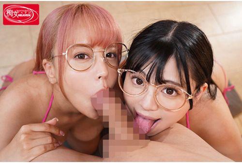CJOD-416 Plain Glasses Big Tits Voluptuous Voluptuous Body Makes You Cum Over And Over Again Double Tight Breasts Unlimited Ejaculation Soap Anna Hanayagi Yumion Screenshot