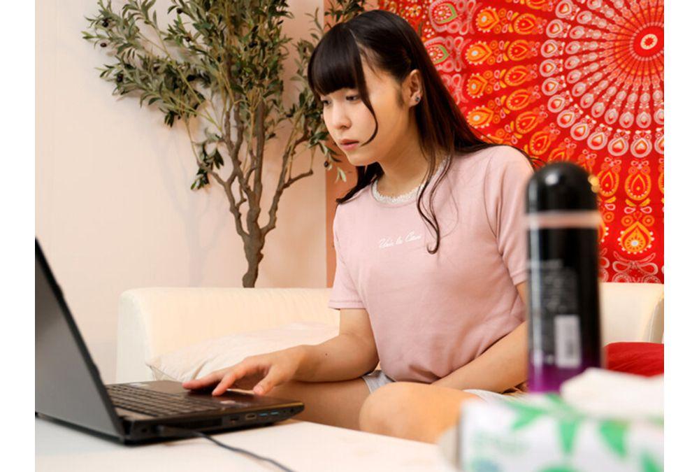 NVH-068 Transsexual Lesbian Penis Clitoris Full Erection Male Orgasm Cosplay Streaming Collaboration ♂ Tsukino Kuroro/Nanami Screenshot 14