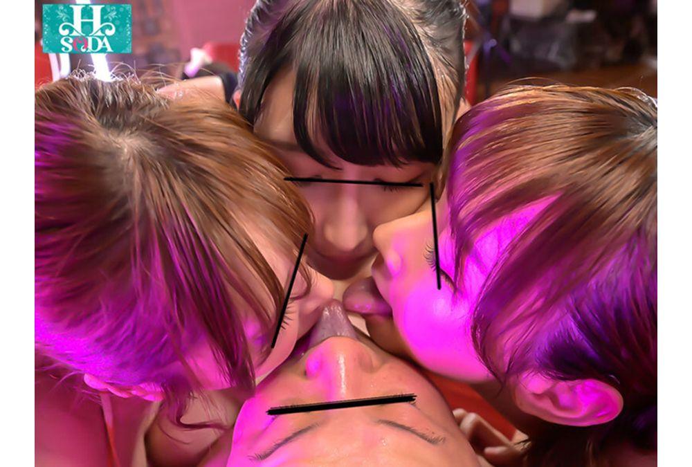 HSODA-100 A One-night Harem Orgy With A Group Of S-class Swimsuit Beauties At A Celebrity Night Pool In Tokyo Screenshot 10