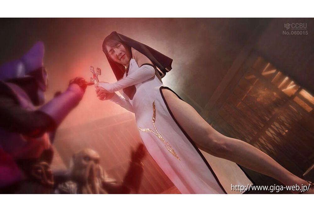 SPSF-08 Holy Knight Angel Knight: The Defiled Pure White Saint - Yuika Onosaka Screenshot 15