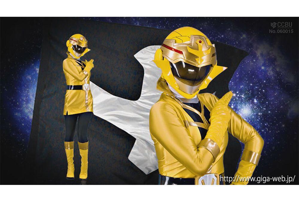 SPSF-55 Sentai Heroine Action Pinch ~ Fallen Star Sea Squadron Kaiser Five Kaiser Yellow [Action Pinch Arc] Moa Wakatsuki Screenshot 16